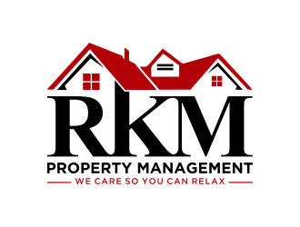 RKM Property Management logo design by Mahrein