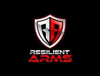 Resilient Arms logo design by daywalker