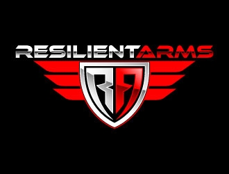 Resilient Arms logo design by daywalker