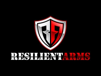 Resilient Arms logo design by daywalker