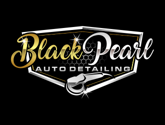 Black Pearl Auto Detailing logo design by semar