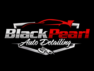 Black Pearl Auto Detailing logo design by kunejo