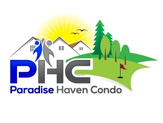 Paradise Haven Condo logo design by dshineart