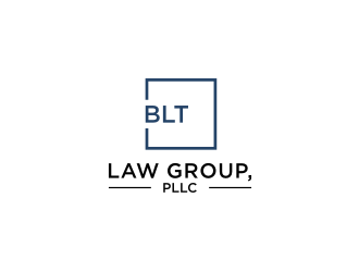 BLT Law Group, PLLC logo design by EkoBooM