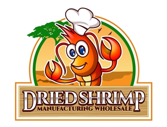 Dried Shrimp logo design by DreamLogoDesign