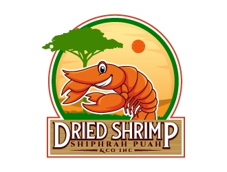 Dried Shrimp logo design by uttam