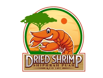 Dried Shrimp logo design by uttam