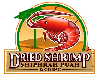 Dried Shrimp logo design by Suvendu