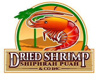 Dried Shrimp logo design by Suvendu