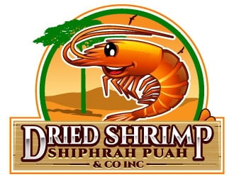 Dried Shrimp logo design by Suvendu