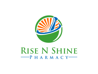 Rise N Shine Pharmacy logo design by kopipanas