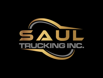 Saul Trucking inc. logo design by santrie