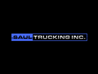 Saul Trucking inc. logo design by johana