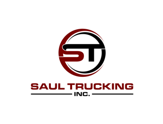 Saul Trucking inc. logo design by johana