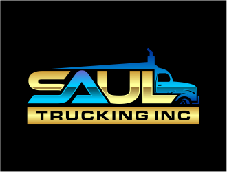 Saul Trucking inc. logo design by cintoko