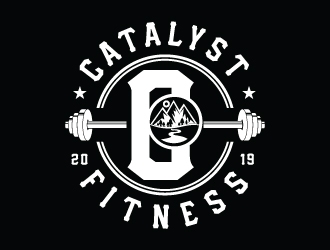 Catalyst Fitness logo design by aryamaity