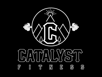 Catalyst Fitness logo design by aryamaity