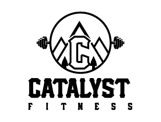 Catalyst Fitness logo design by aryamaity