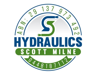 SS HYDRAULICS logo design by DreamLogoDesign