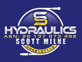 SS HYDRAULICS logo design by DreamLogoDesign