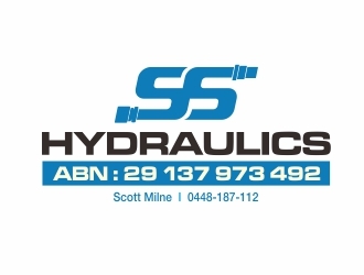 SS HYDRAULICS logo design by langitBiru