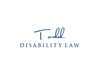 Todd Disability Law logo design by bricton
