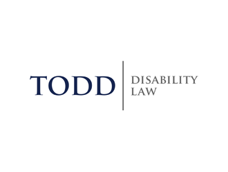 Todd Disability Law logo design by alby