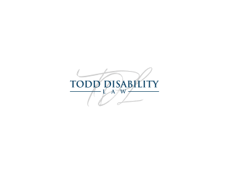 Todd Disability Law logo design by RIANW