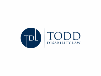 Todd Disability Law logo design by santrie