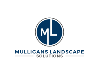 Mulligans Landscape Solutions logo design by BlessedArt