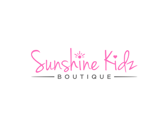 Sunshine Kidz Boutique logo design by alby
