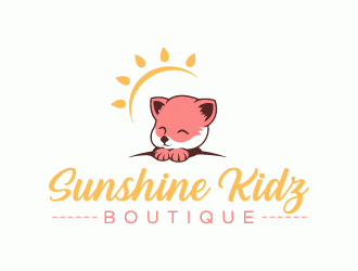 Sunshine Kidz Boutique logo design by lestatic22