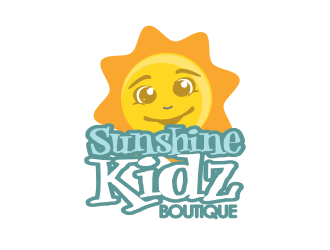 Sunshine Kidz Boutique logo design by YONK