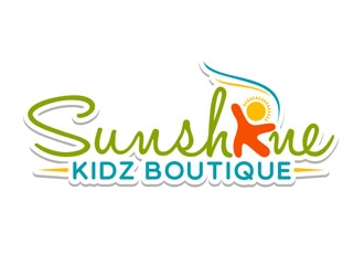 Sunshine Kidz Boutique logo design by DreamLogoDesign