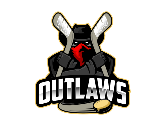 Outlaws logo design by Cekot_Art