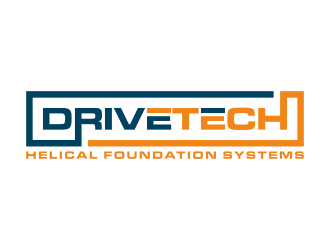DriveTech Helical Foundation Systems logo design by p0peye