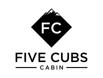Five Cubs Cabin logo design by p0peye