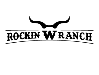 Rockin W Ranch logo design by logy_d