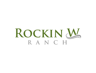 Rockin W Ranch logo design by RIANW