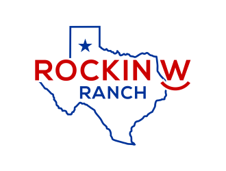 Rockin W Ranch logo design by cintoko