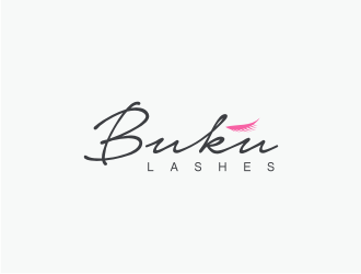 Buku Lashes logo design by Susanti