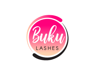 Buku Lashes logo design by justin_ezra