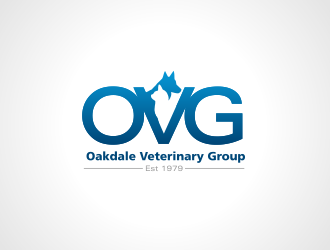 OVG / oakdale Veterinary Group  logo design by xbrand