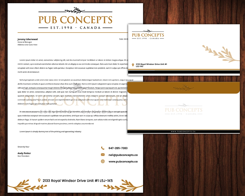 Pub Concepts logo design by MastersDesigns