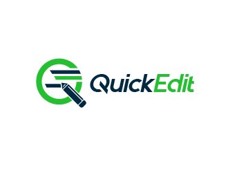 Quick Edit logo design by PRN123