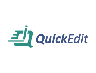 Quick Edit logo design by ryan_taufik