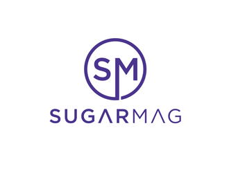 Sugarmag logo design by johana