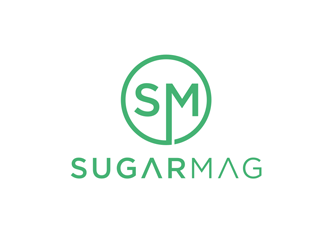 Sugarmag logo design by johana