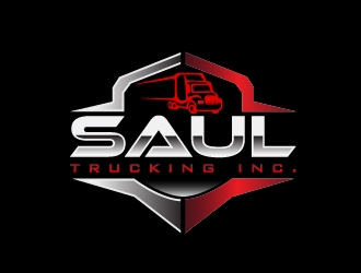 Saul Trucking inc. logo design by Marianne