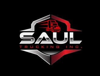 Saul Trucking inc. logo design by Marianne
